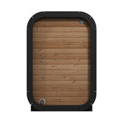 SaunaLife Model CL3G Cube Luxury Series Outdoor Home Sauna Kit, Up to 2 Persons
