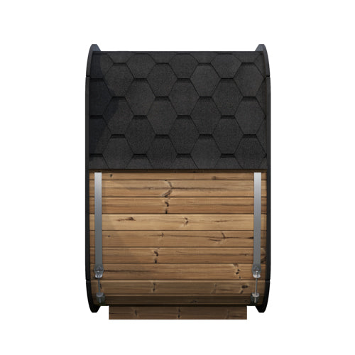 SaunaLife Model CL4G Cube Luxury Series Outdoor Home Sauna Kit, Up to 3 Persons