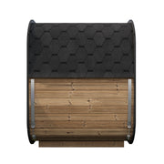 SaunaLife Model CL5G Cube Luxury Series Outdoor Home Sauna Kit, Up to 4 Persons