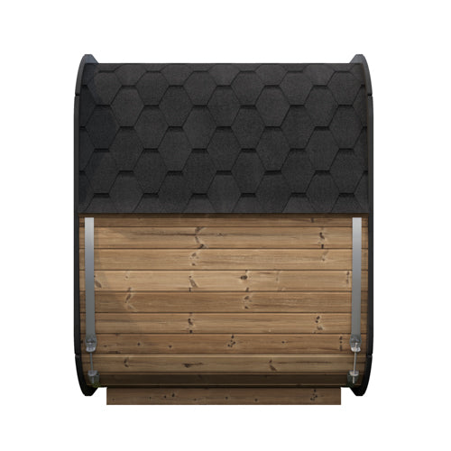 SaunaLife Model CL5G Cube Luxury Series Outdoor Home Sauna Kit, Up to 4 Persons