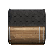 SaunaLife Model CL7G Cube Luxury Series Outdoor Home Sauna Kit, Up to 6 Persons