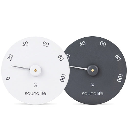 SaunaLife Designer Hygrometer Sauna Hygrometer, Humidity Levels