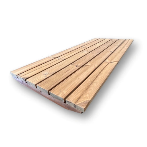 SaunaLife E7 Floor Flooring for E7 Series Sauna Barrels, Thermo-Spruce