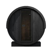 SaunaLife Model E6B Ergo Series Outdoor Sauna Barrel Kit, DIY, Paint Included, Up to 3 Persons