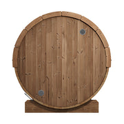 SaunaLife Model E8 Ergo Series Outdoor Sauna Barrel Kit, Up to 6 Persons