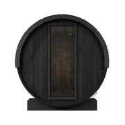 SaunaLife Model E8B Ergo Series Outdoor Sauna Barrel Kit, DIY, Paint Included, Up to 6 Persons
