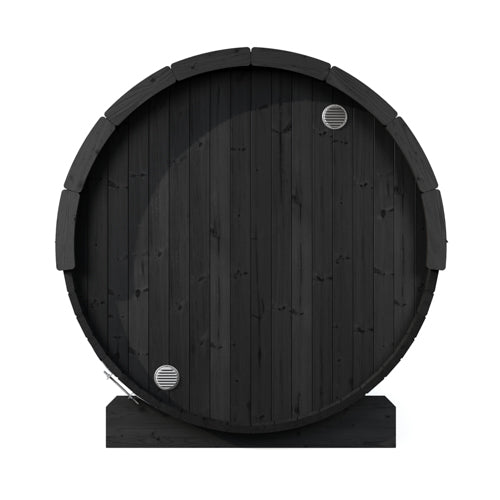 SaunaLife Model E8B Ergo Series Outdoor Sauna Barrel Kit, DIY, Paint Included, Up to 6 Persons