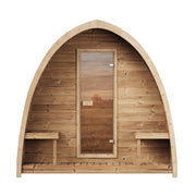SaunaLife Model G3 Garden Series Outdoor Home Sauna Kit, Up to 6 Persons
