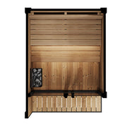 SaunaLife GL4 Outdoor Sauna Kit - Backyard Supply Direct