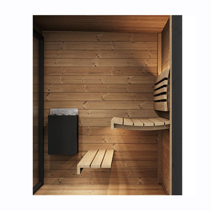 SaunaLife GL4 Outdoor Sauna Kit - Backyard Supply Direct