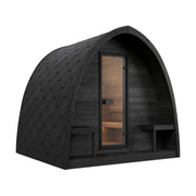 SaunaLife Model G3B Garden Series Outdoor Home Sauna Kit, DIY, Paint Included, Up to 6 Persons