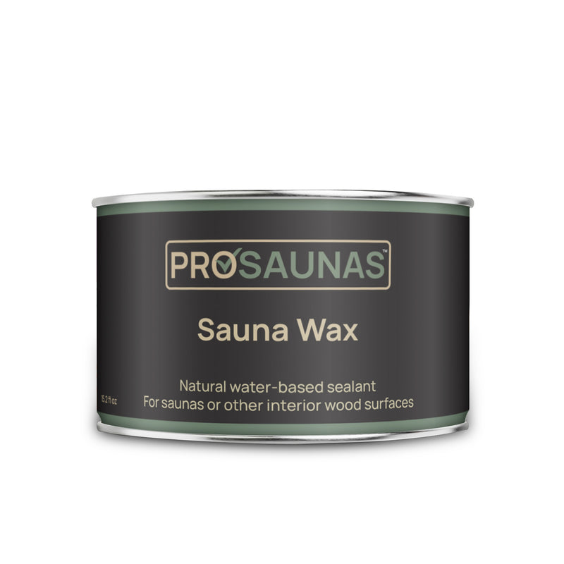 PROSAUNAS Sauna Wax Sauna Wood Wax, 15.2 fl. oz. (450ml)