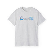 SaunaLife T-Shirt Premium Graphic Tee, 100% Cotton, Gray
