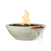 Sedona Fire & Water Bowl - GFRC Concrete - 33" - Backyard Supply Direct