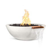 Sedona Fire & Water Bowl - GFRC Concrete - 27" - Backyard Supply Direct