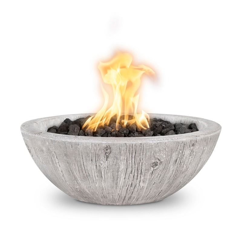 Sedona Fire Bowl - GFRC Wood Grain - 27" - Backyard Supply Direct