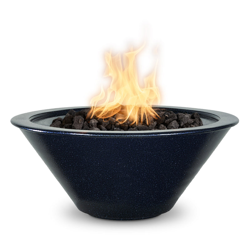 The Outdoor Plus Cazo Fire Bowl - Powder Coat Sapphire Blue