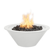 The Outdoor Plus Cazo Fire Bowl - Powder Coat Soft White