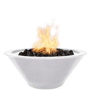 The Outdoor Plus Cazo Fire Bowl - Powder Coat White Vein