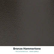 Bronze Hammertone finish sample - The Outdoor Plus