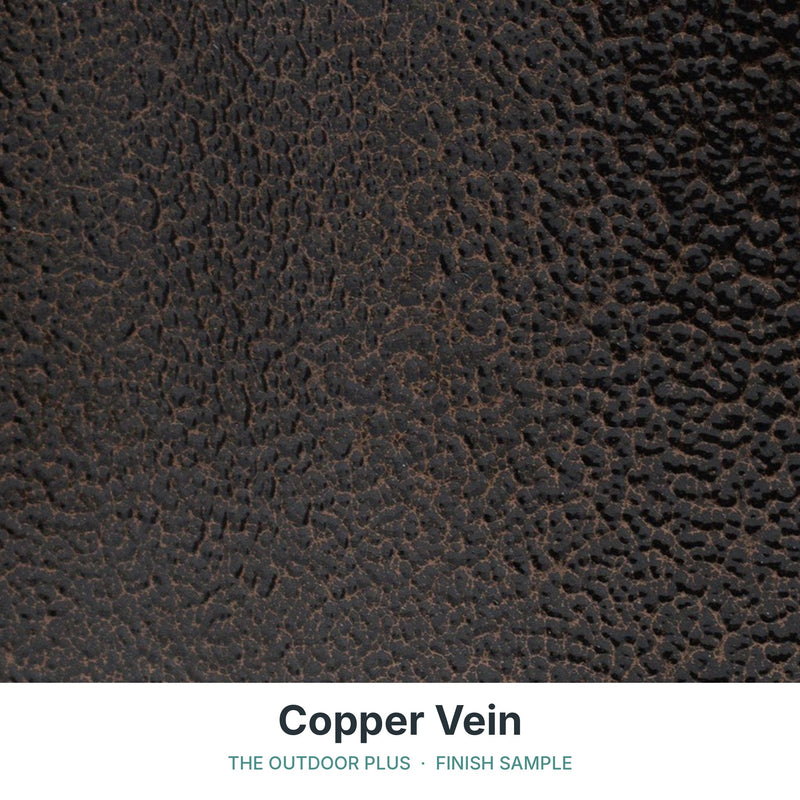 Copper Vein finish sample - The Outdoor Plus