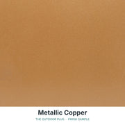 Metallic Copper finish sample - The Outdoor Plus