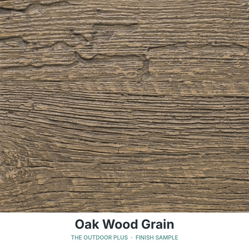 Oak Wood Grain finish sample - The Outdoor Plus