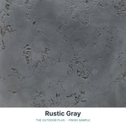 Rustic Gray finish sample - The Outdoor Plus
