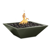 The Outdoor Plus Maya Fire Bowl - Powder Coat Olive Green