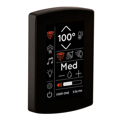 ThermaSol SignaTouch Digital Steam Shower Control, Touchscreen, 5 Inch