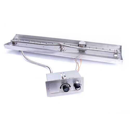 HPC 73x8" Interlink Linear Fire Pit Insert, CSA Certified