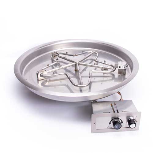 HPC 37" Round Bowl Fire Pit Insert, CSA Certified