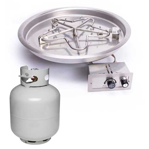 HPC 19" Round Bowl Fire Pit Insert, CSA Certified