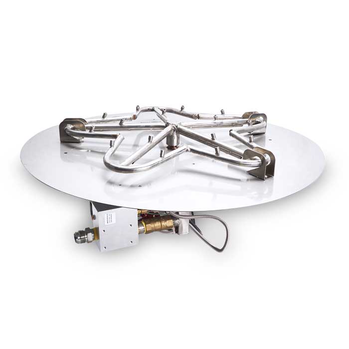 HPC 36" Round Flat Pan Fire Pit Insert, CSA Certified