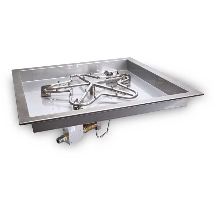HPC 18" Square Bowl Fire Pit Insert, CSA Certified