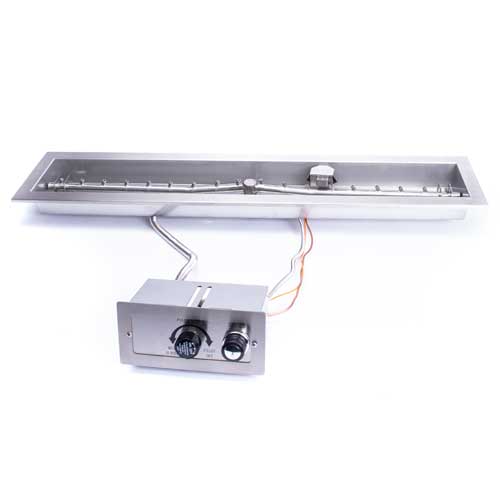 HPC 24" Linear Trough Fire Pit Insert, CSA Certified