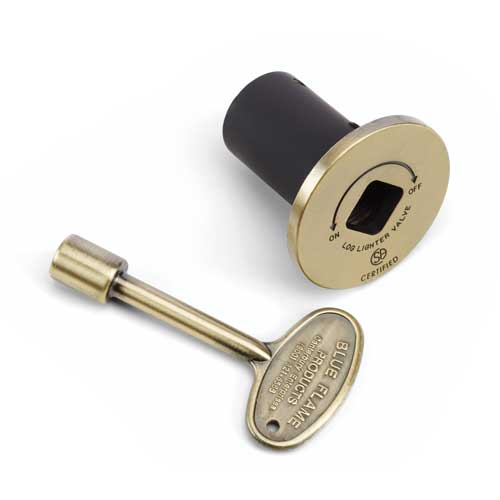 HPC Polished Chrome Flange and Key