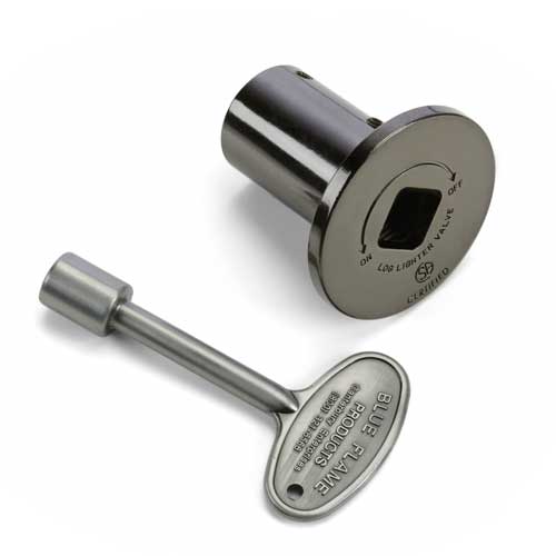 HPC Pewter Flange and Key