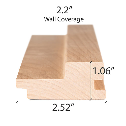 PROSAUNAS Alder Grace™ 2x3 (27mm x 64mm) T&G