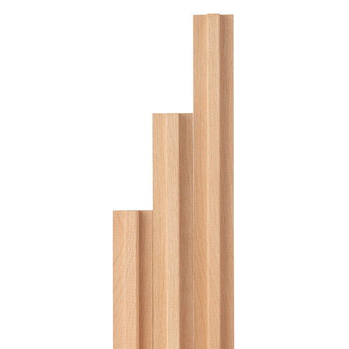 PROSAUNAS Alder 1x2 (17mm x 32mm) T-Moulding
