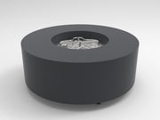 HPC 48" Round Metal Enclosure with Fire Pit Burner