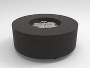 HPC 48" Round Metal Enclosure with Fire Pit Burner