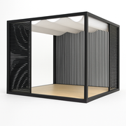 NoirVerge Aperture Pergola - Backyard Supply Direct