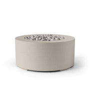 HPC Belmont Lightweight Concrete Fire Pit with Torpedo Burner