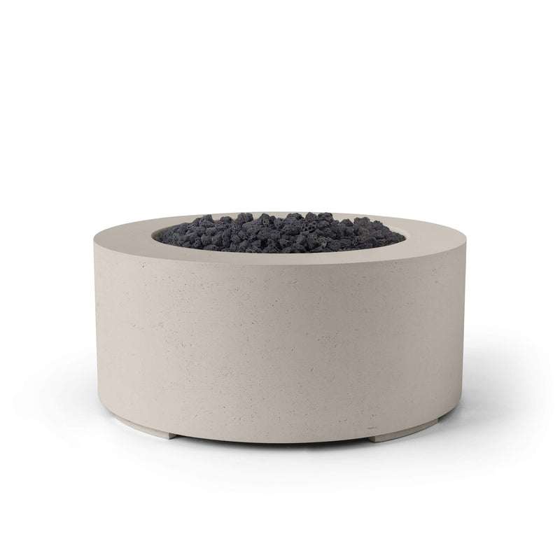 HPC Belmont Lightweight Concrete Fire Pit with Torpedo Burner