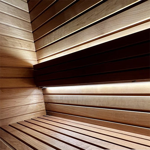Bathology Brilliance 360-24 Sauna Dotless LED White Light Fixture, 24"