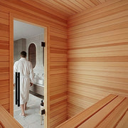PROSAUNAS Cedar 1x4 VG S4SEE Sauna Wood, Vertical Grain, Smooth 4 Sides Eased Edges, Bench Material
