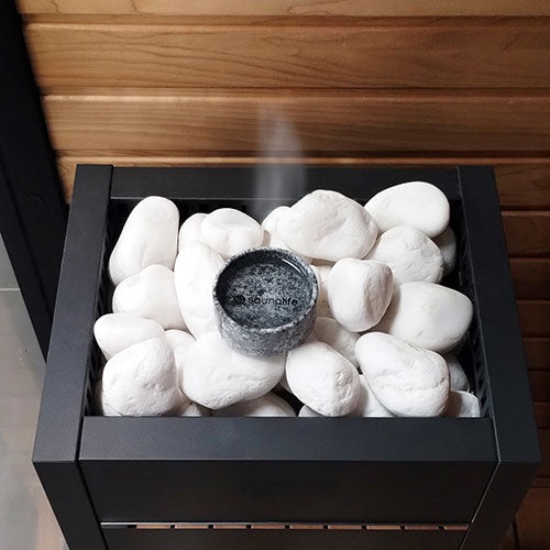 SaunaLife Coaster and Aroma Tray