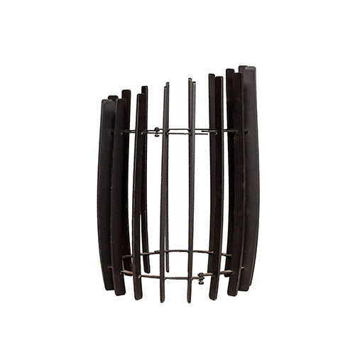 Cozy Heat Chimney Cover SW H500 Chimney Cover, Black Stainless Steel, for SW Sauna Stoves