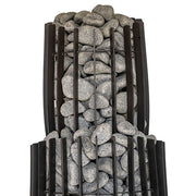 Cozy Heat Chimney Cover SW H500 Chimney Cover, Black Stainless Steel, for SW Sauna Stoves
